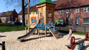 Prigione J49203® aree giochi giochi in legno naturale sostenibile origin’ video