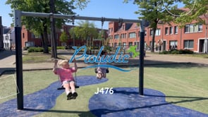2 standaardzitjes J476 speeltoestellen klassieke spelen schommels filmpje