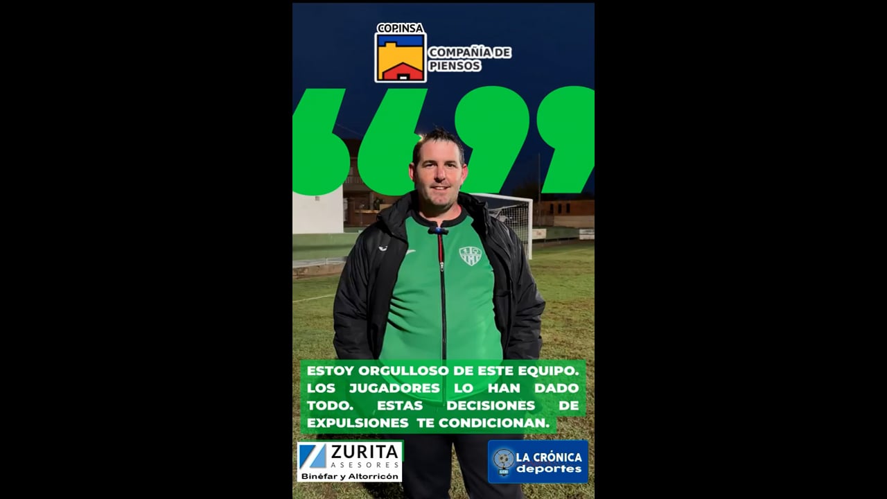 ORIOL GAYAC (Entrenador Altorricón) CD Altorricón 3-3 CD Mequinenza / Jor. 6 - Primera Regional Gr 2 / Fuente: CD Altorricón