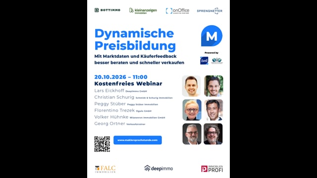 Dynamische Preisbildung: Mit Marktdaten und Käuferfeedback besser beraten und schneller verkaufen