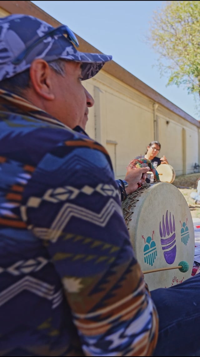 Sharing the beat