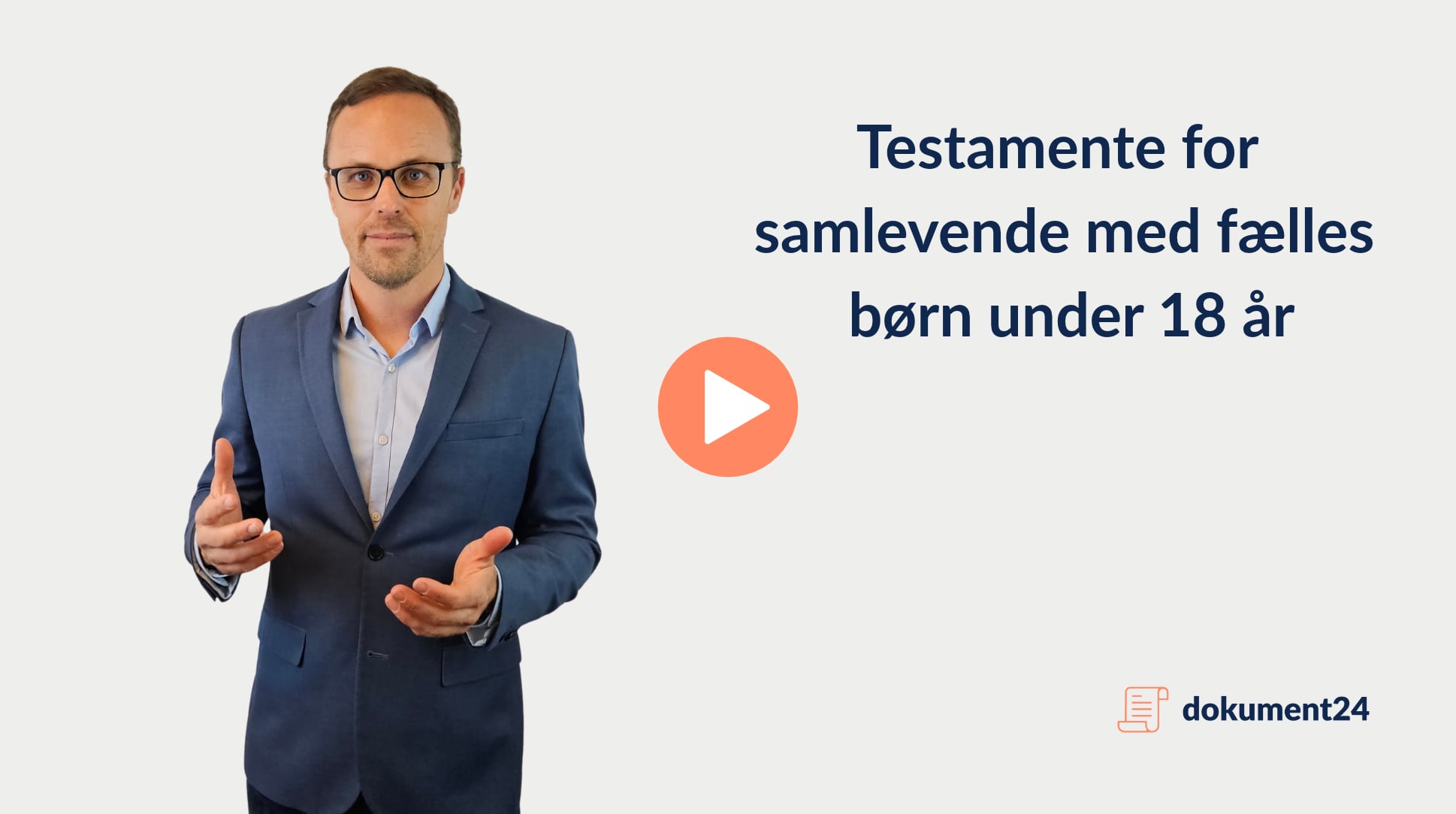 Testamente for samlevende med fællesbørn under 18 år