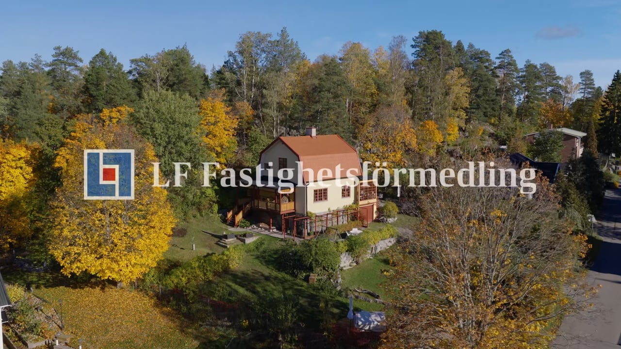 4 rum Villa på Furubergsvägen 5 Folkparksområdet Upplands Väsby kommun - video
