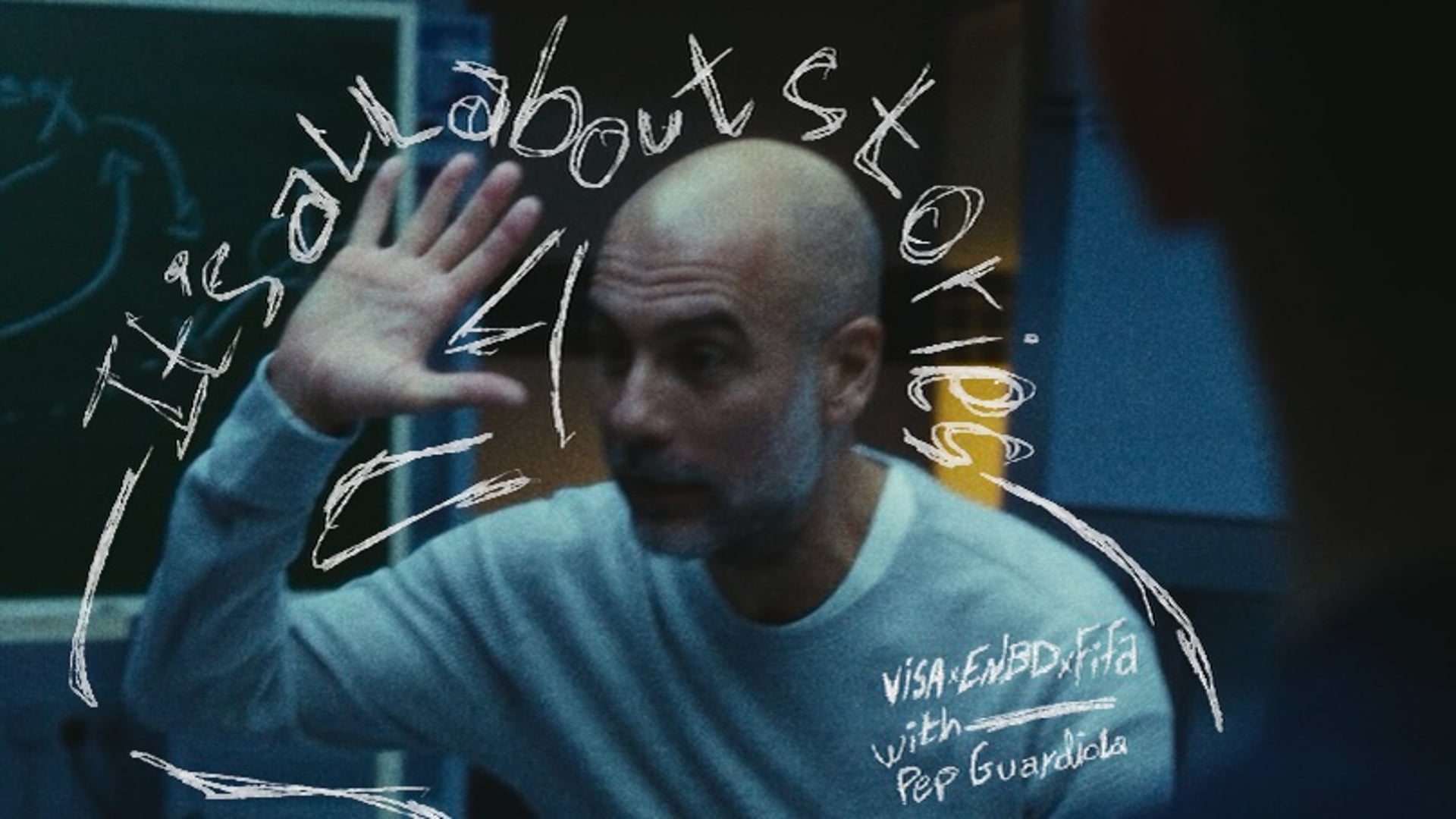 IT'S ALL ABOUT STORIES - VISA x FIFA x ENBD ft PEP GUARDIOLA
