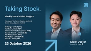 Taking Stock Weekly Insights 23 October 2026