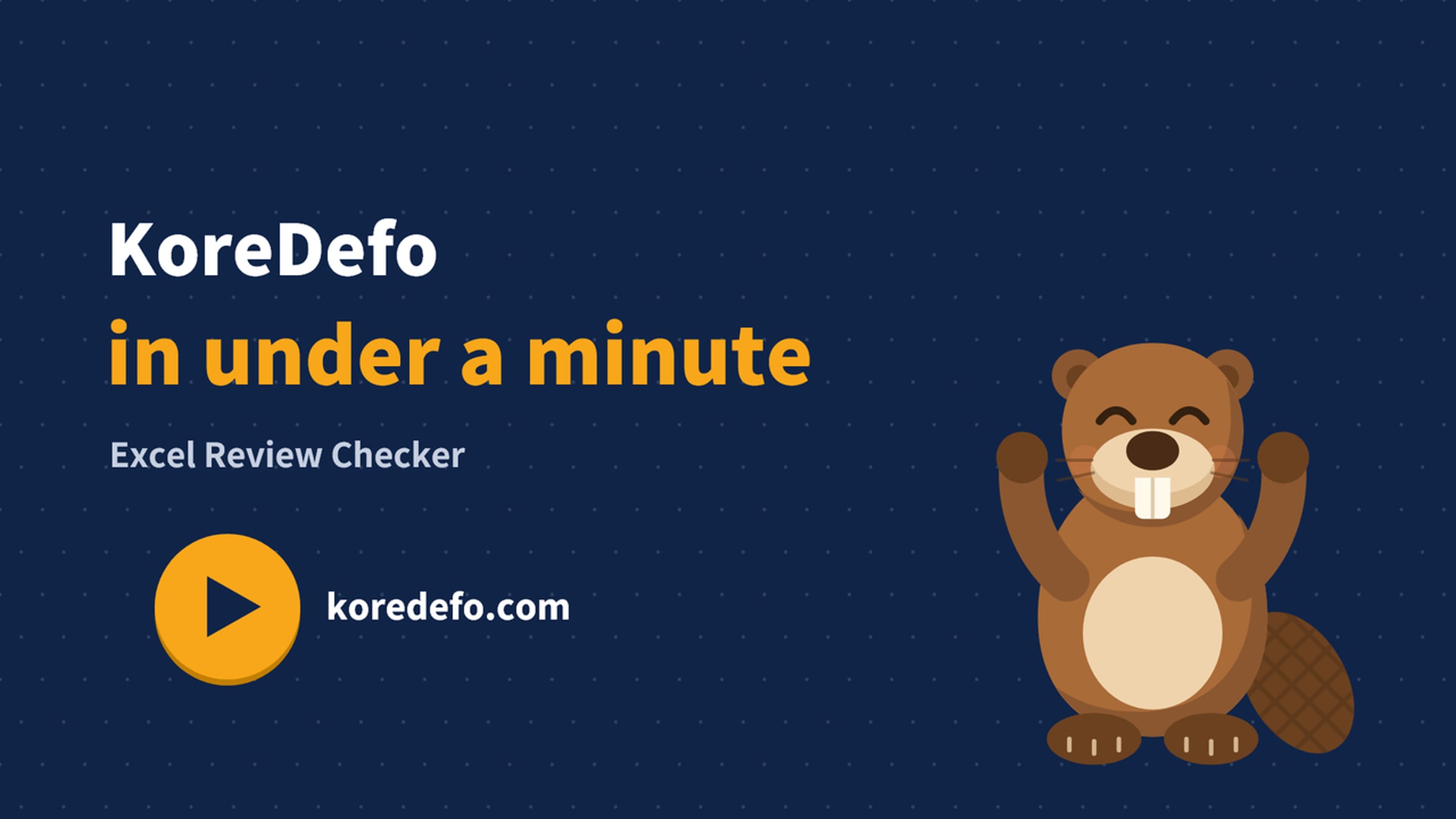 KoreDefo in under a minute | Excel Review Checker | Videos & Movies on ...