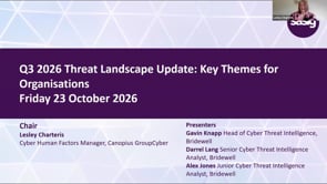 SASIG Webinar - Q3 2026 Threat Landscape Update: Key Themes for Organisations 2026-10-23 10:00:03