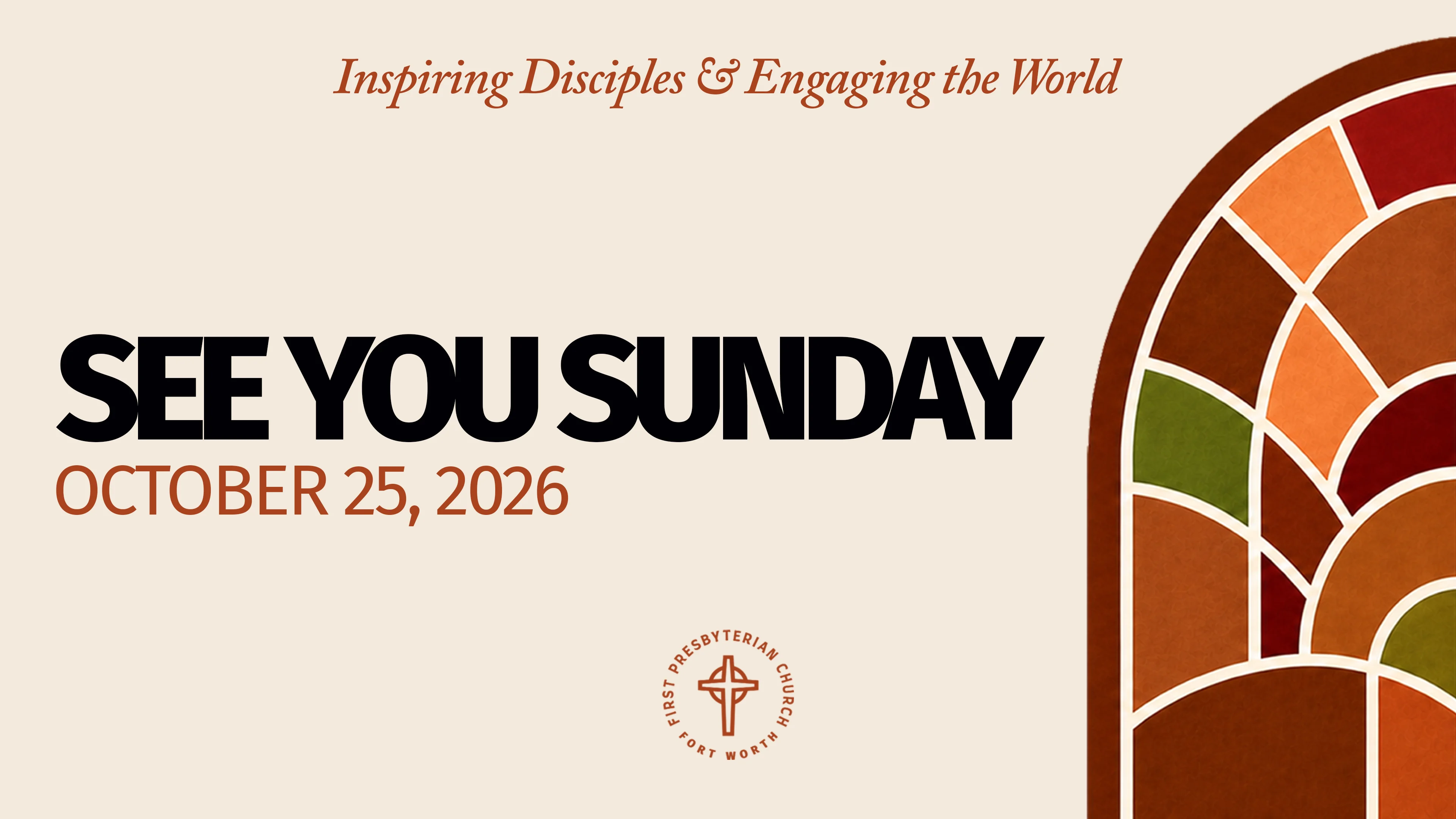 See You Sunday 10-25-26 | Videos & Movies on Vimeo