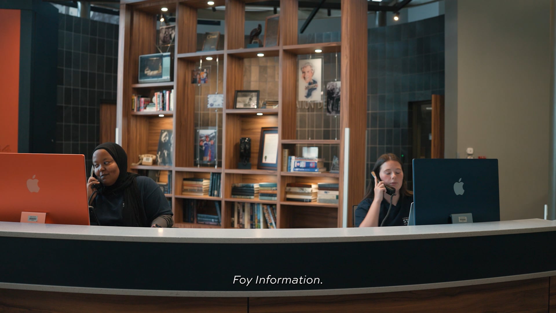 History of Auburn's Foy Information Desk