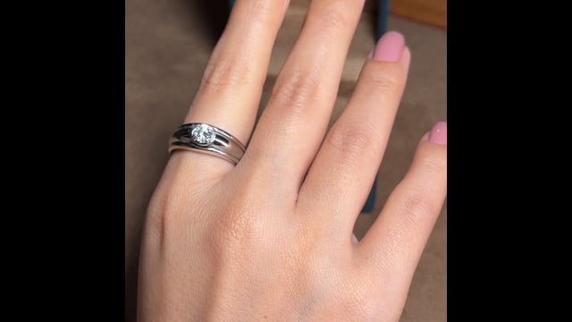 Modular Redondo - Diamante LabGrown 0.5ct | Round Modular - 0.5ct LabGrown Diamond 
