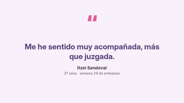Testimonio en video de Itzel Sandoval, paciente de la nutrióloga Ana María Vilas