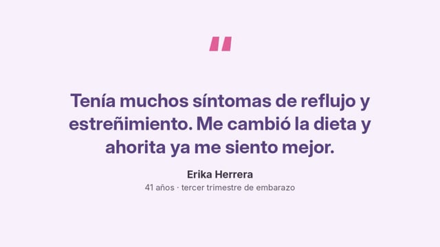 Testimonio en video de Erika Herrera, paciente de la nutrióloga Ana María Vilas
