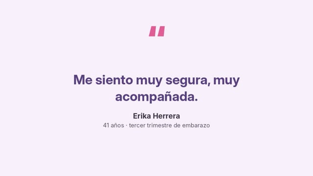 Testimonio en video de Erika Herrera, paciente de la nutrióloga Ana María Vilas