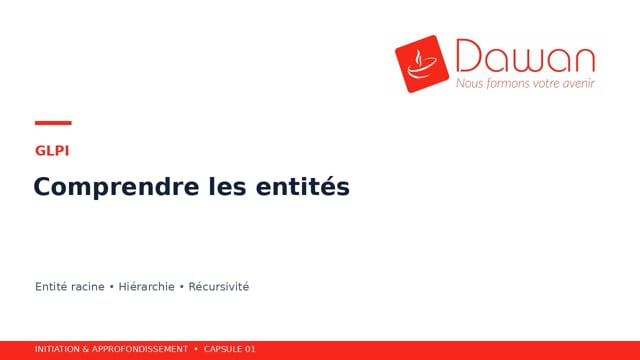 comprendre les entités