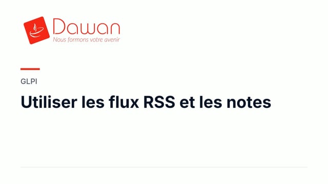 utiliser les flux rss et les notes