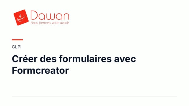créer des formulaires avec formcreator