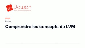 comprendre les concepts de lvm