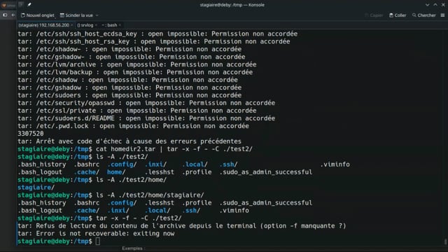 compresser et décompresser avec gzip, bzip2 et xz