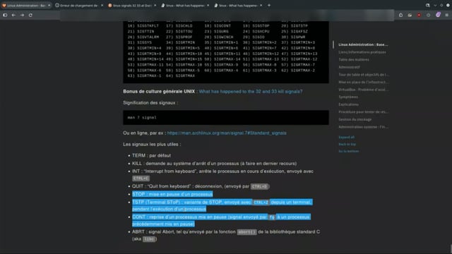 suspendre et reprendre un processus avec ctrl+z, jobs et fg