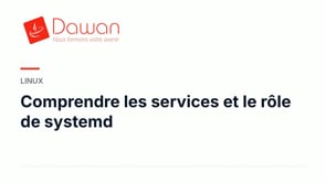 comprendre les services et le rôle de systemd