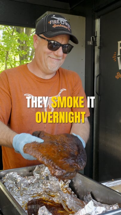Fire Wise Barbecue | Full Brisket Prep (Vertical Social Video) video thumbnail