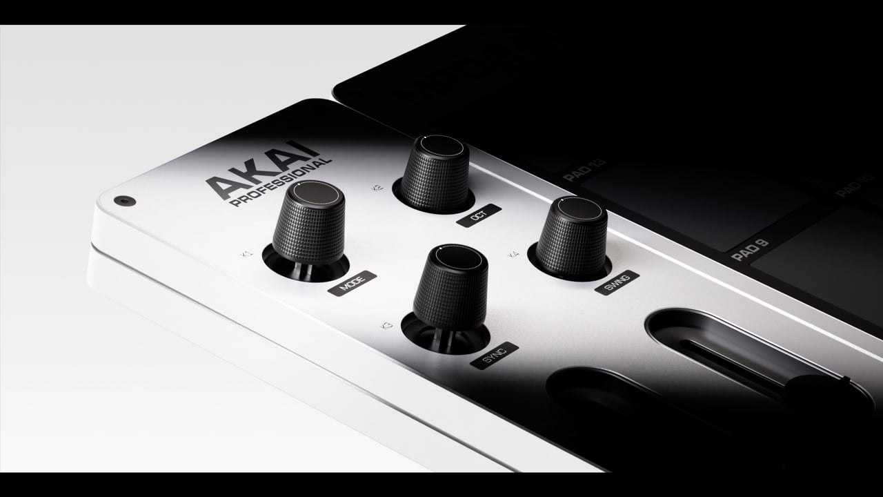 AKAI MPD 3D Product Animation