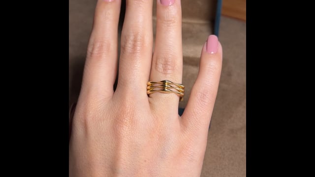Framework - Ouro amarelo 18k | Framework - 18k Gold 