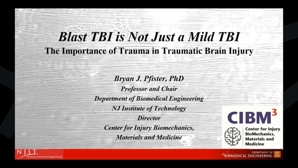 Dr. Bryan Pfister Seminar