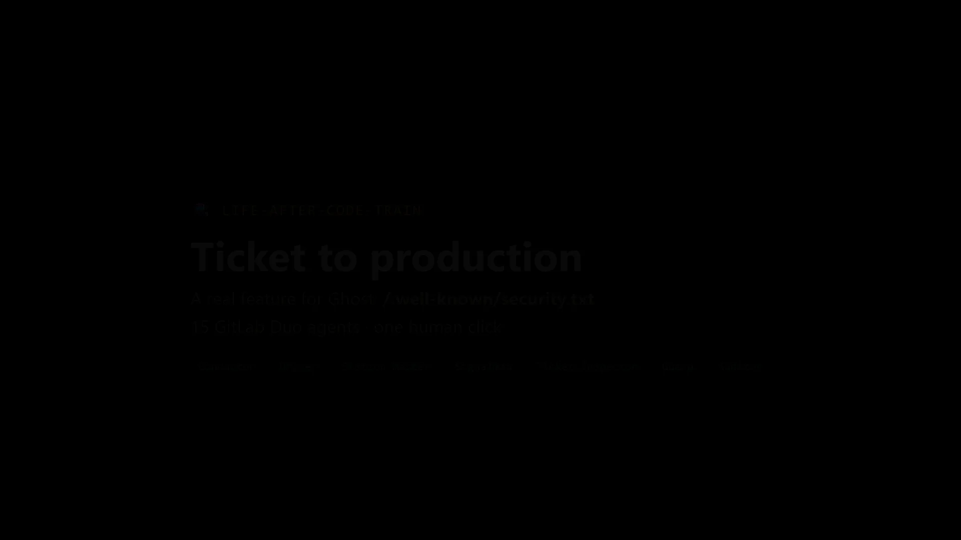 Life-After-Code-Train: Commit. Board. Arrive. | Videos & Movies on Vimeo