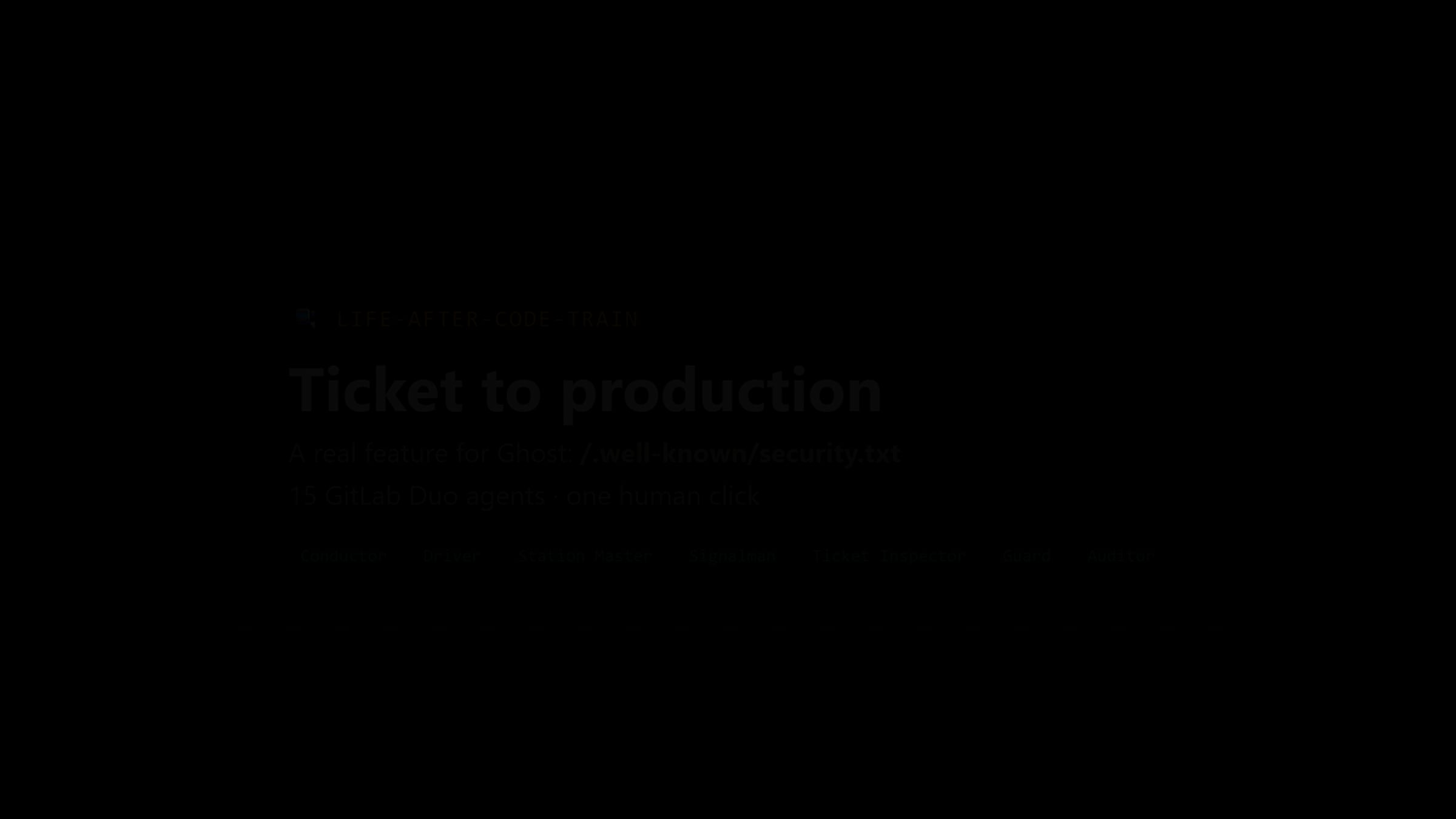 Life-After-Code-Train: Commit. Board. Arrive. | Videos & Movies on Vimeo
