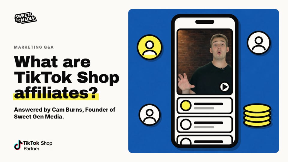 What are TikTok Shop affiliates? Video answer by Cam Burns