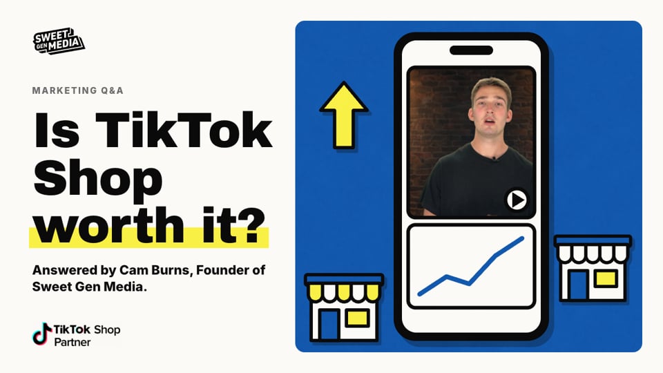 Is TikTok Shop worth it for small businesses? Video answer by Cam Burns