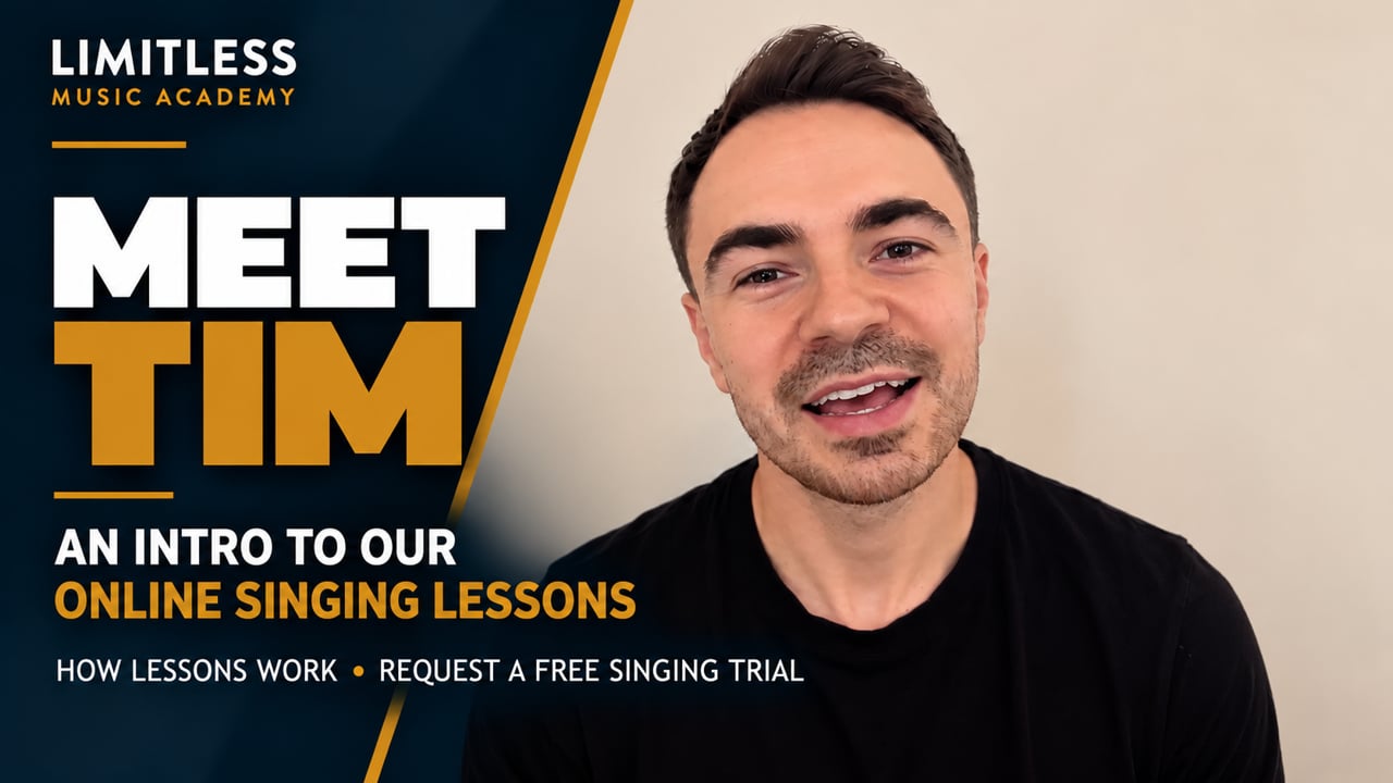 Meet Tim | Online Singing Lessons at Limitless Music Academy