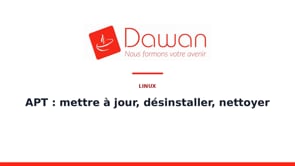 apt : mettre à jour, désinstaller, nettoyer