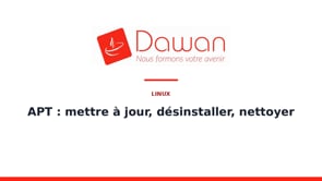 apt : mettre à jour, désinstaller, nettoyer