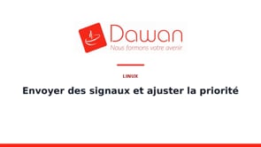 envoyer des signaux et ajuster la priorité