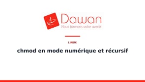 chmod en mode numérique et récursif
