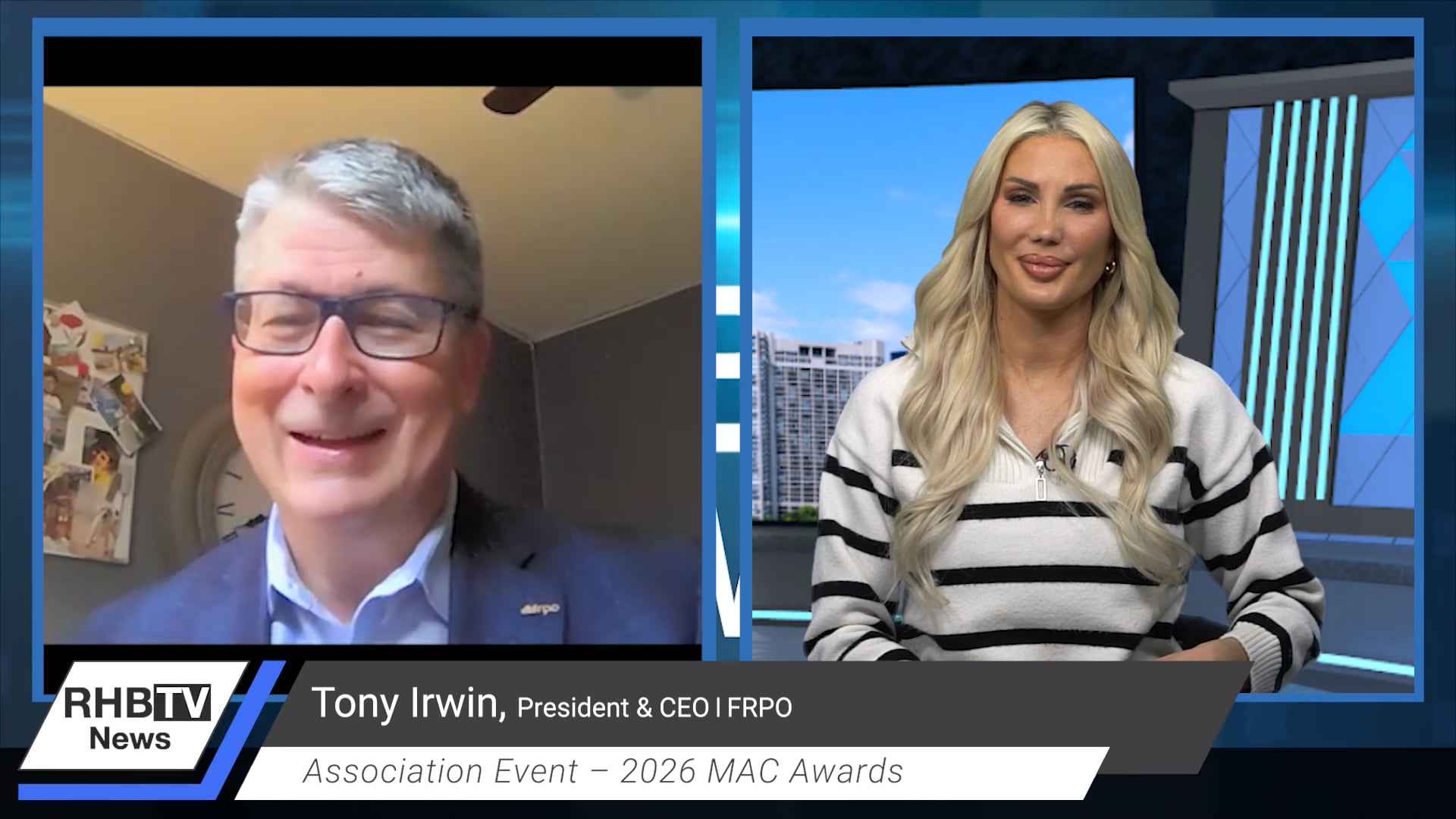 RHBTV S8 E32 Tony Irwin, FRPO, President and CEO drops in to tell us all about this year's festivities