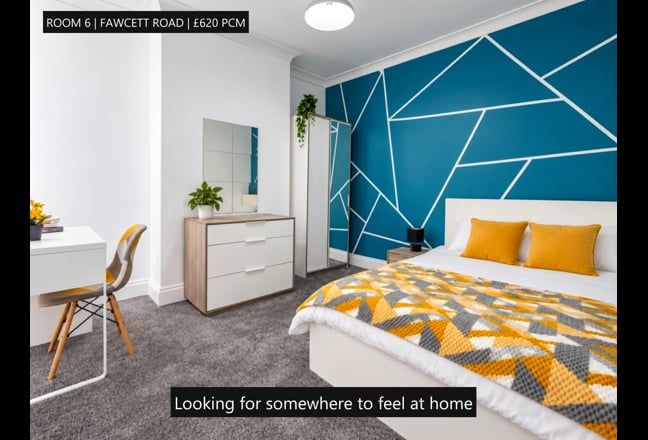 Fawcett Rd | Bills & Cleaning Included | &pound;620 Main Photo