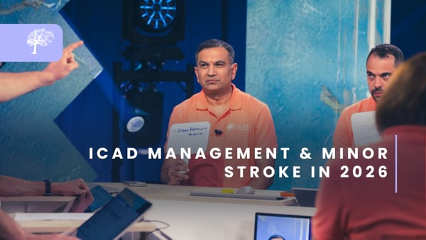 ICAD Management & Minor Stroke in 2026