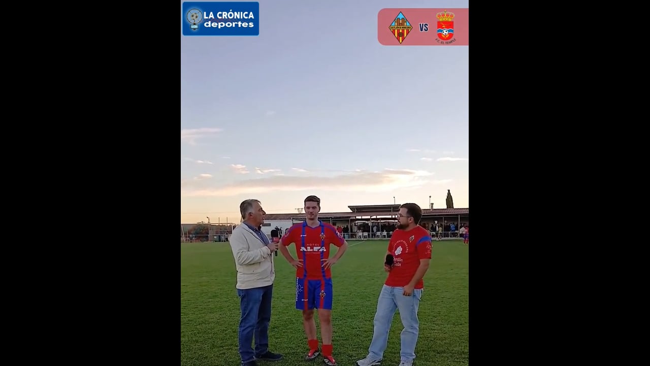 RAÚL RODES (Jugador Castejón) CD Castejón 1-0 FC El Temple / Jor. 6 - 2ª Regional Gr 2-1 / Fuente: CD Castejón