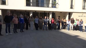 Minut de silenci a l'Escala per l'accident d'Urda