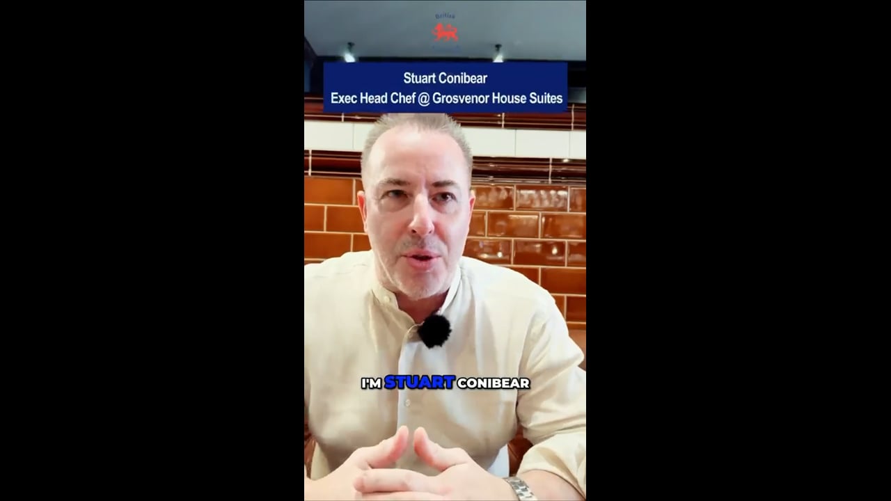 Stuart Conibear, chef at Grosvenor House, on the importance of British Lion Eggs in mass catering