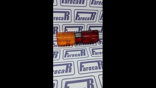 LENTE DA LANTERNA TRASEIRA FIXAÇÃO 4 PARAFUSOS GM ARTEB 52251445 ESQUERDA D40 D60 CAMINHÃO GMC 3500HD  SILVERADO