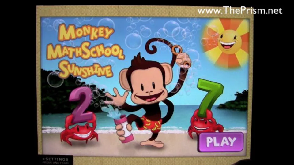 App Monkey Math School Sunshine