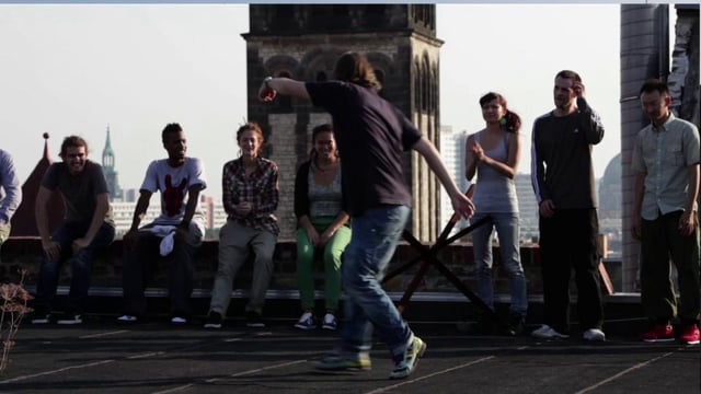 Freestyle Popping session at Studio Olafur Eliasson with Olafur