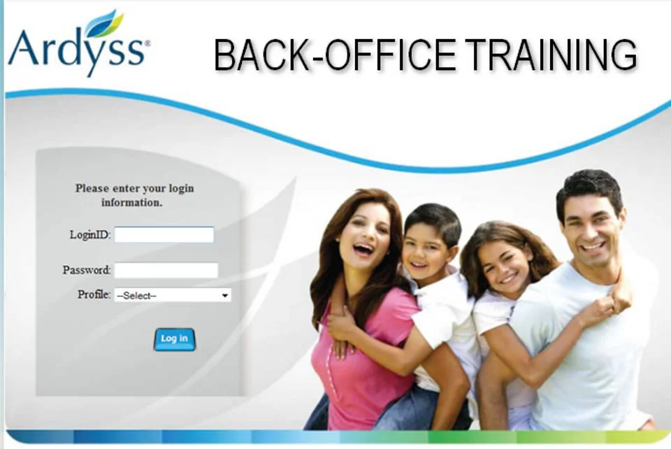 Ardyss Back-Office Training on Vimeo