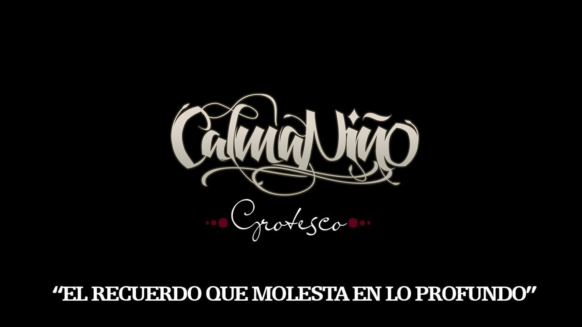 CalmaNiño - El recuerdo que molesta en lo profundo