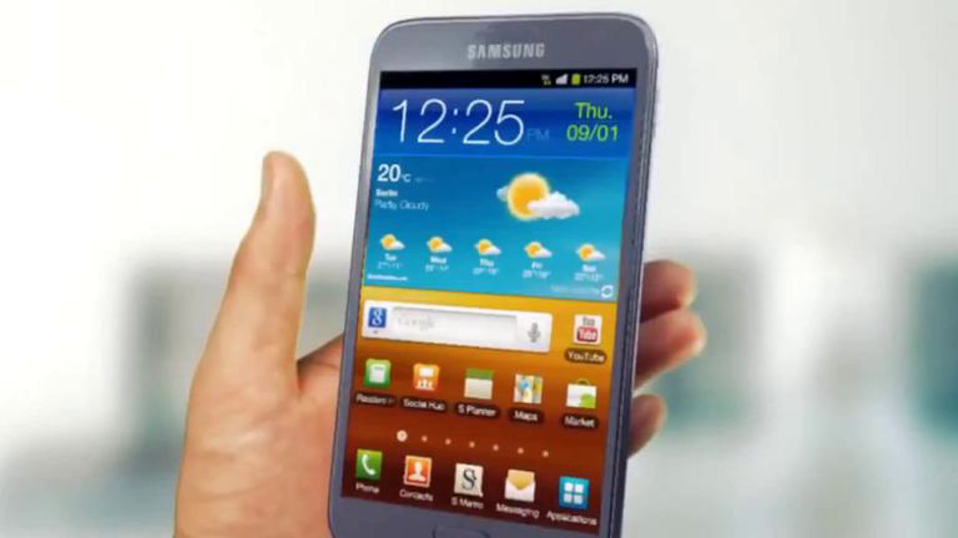 Orange Samsung Galaxy Note