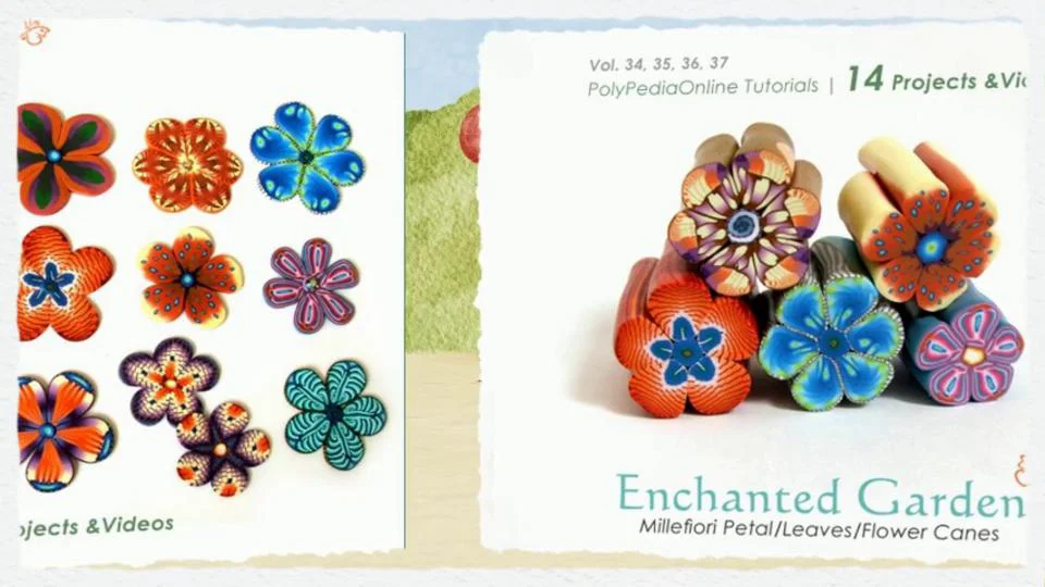 Millefiori hot sale polymer clay